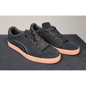 Puma Suede Classic Badge Flip 'Em Black-Muted Clay Men's Size 11 Style 366491 02